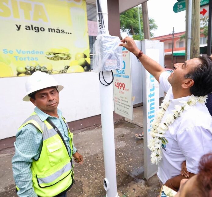 Arranca el mejoramiento del alumbrado público en colonias de Tuxtla Gutiérrez
