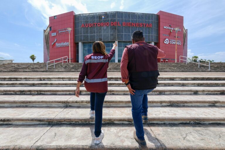 Gobierno de Quintana Roo transformará el abandonado Auditorio del Bienestar en un moderno recinto cultural y de espectáculos