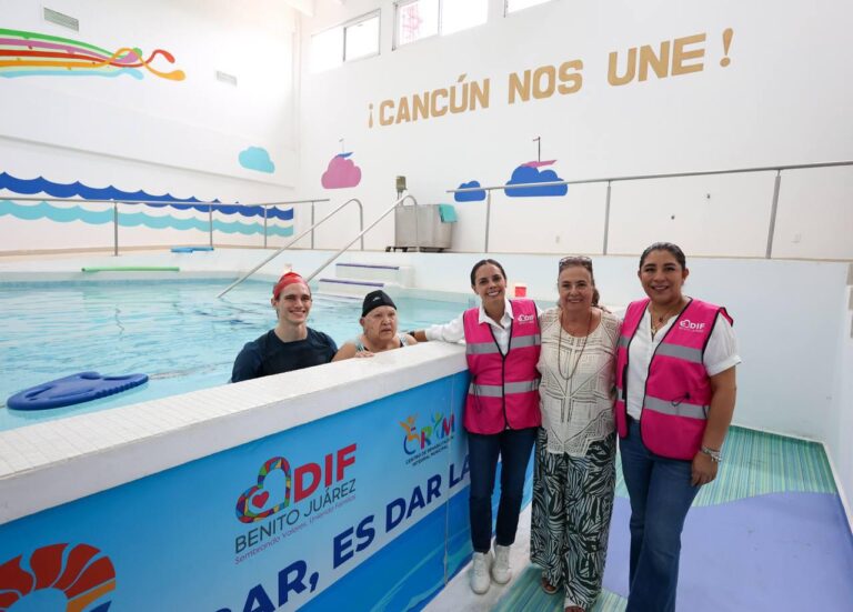 Ana Paty Peralta reafirma respaldo a pacientes del CRIM en Cancún