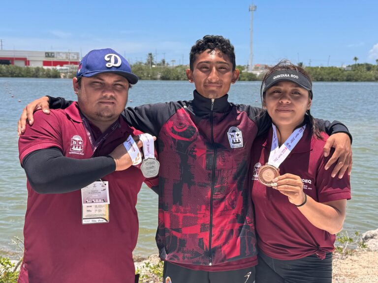 Quintana Roo alcanza su segunda medalla en canotaje en la CONADE 2025