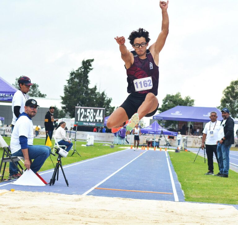 Carlos Carrasco suma bronce en salto de longitud en la Olimpiada Nacional CONADE