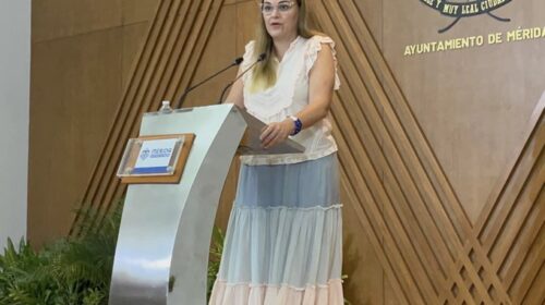 Cecilia Patrón alista su primer informe al frente de Mérida