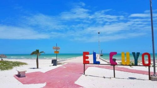 Con "Pintemos Juntos", el puerto de El Cuyo se llena de color