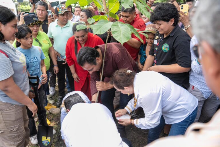 Eduardo Ramírez impulsa campaña de reforestación en Chiapas