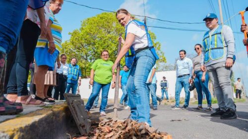 Ejército Mexicano apoyará en limpieza de rejillas en Mérida