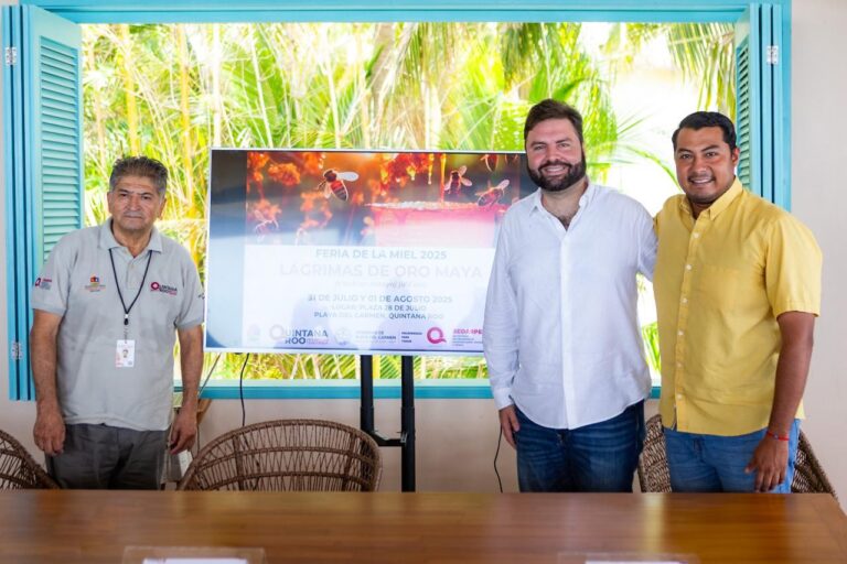 Playa del Carmen albergará la Feria de la Miel 2025 “Lágrimas de Oro Maya”