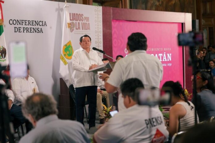 Gobernador de Yucatán pide respetar el ejercicio periodístico y libertad de prensa
