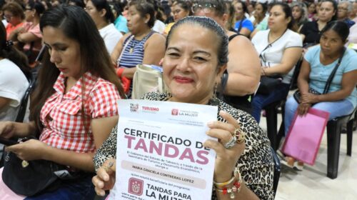 Gobierno de Tabasco empodera a 10 mil mujeres con las "Tandas para la Mujer"