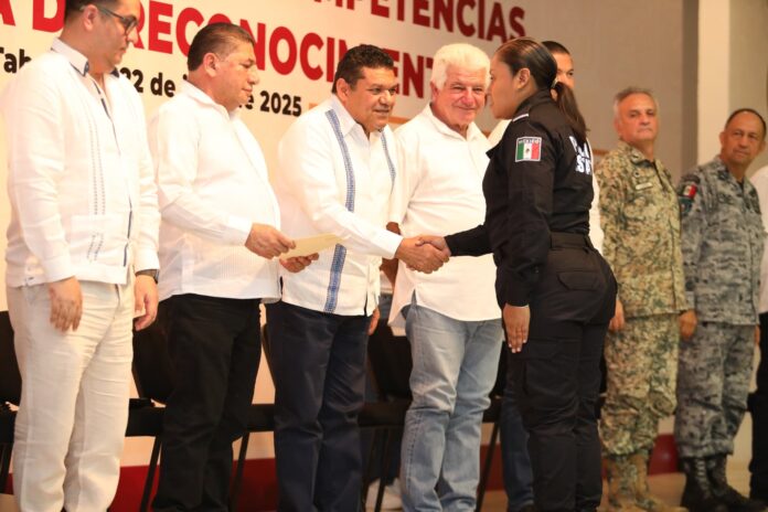 Gobierno de Tabasco le apuesta a la formación policial