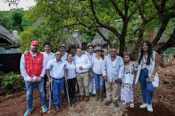 Gobierno de Yucatán lleva agua potable a comunidades de Tekax con apoyo internacional