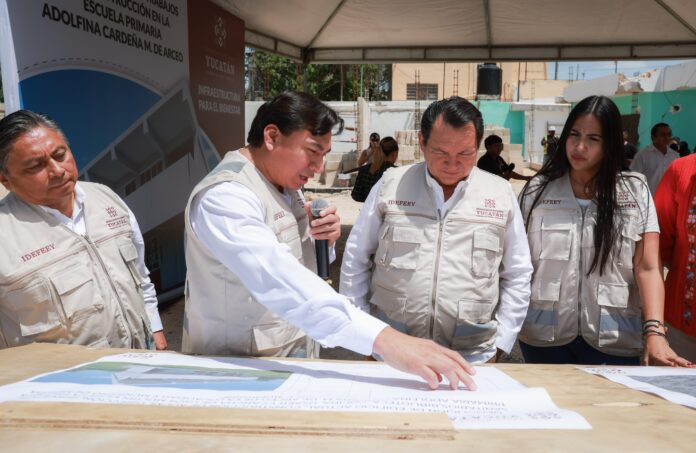 Gobierno de Yucatán reconstruye escuela primaria en Mérida