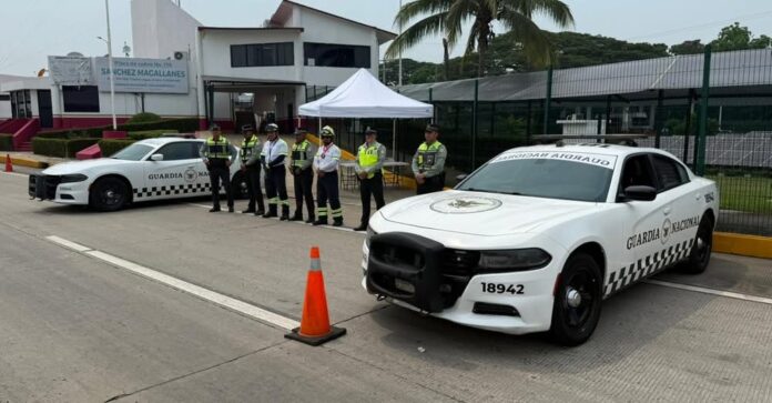 Guardia Nacional mantiene operativos en Tabasco