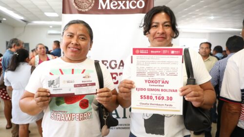 Impulsan el desarrollo de comunidades indígenas de Tabasco con entrega de fondo para infraestructura por 122.8 mdp