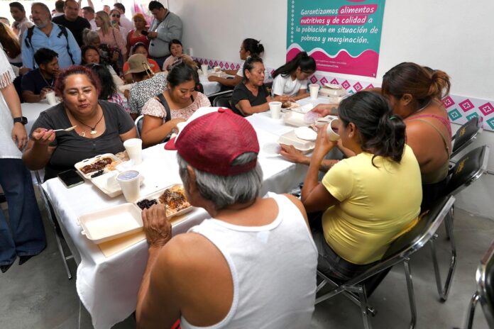 Inauguran comedor comunitario en Tuxtla Gutiérrez, Chiapas