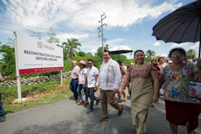 Inicia la reconstrucción de la carretera Xocchel–Sahcabá