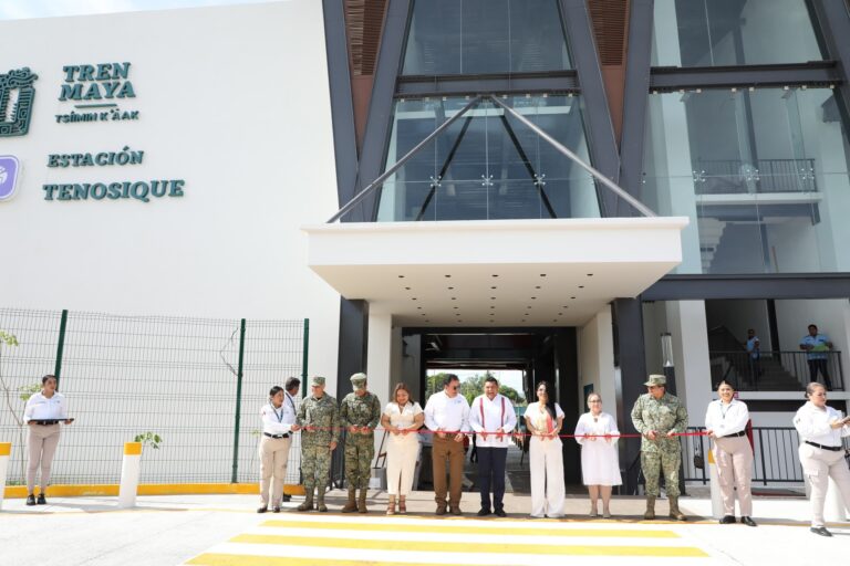 Inicia operaciones estación del Tren Maya en Tenosique