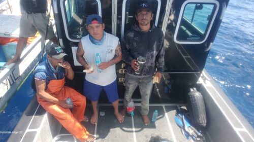 Localizan a los pescadores perdidos en Sisal, Yucatán