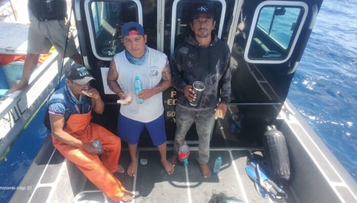 Localizan a los pescadores perdidos en Sisal, Yucatán
