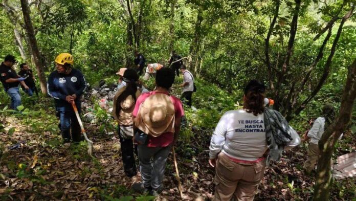 Madres buscadoras hallan objetos ligados a desapariciones en Chiapas