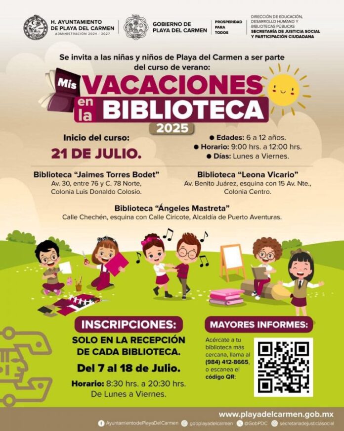 “Mis Vacaciones en la Biblioteca 2025”