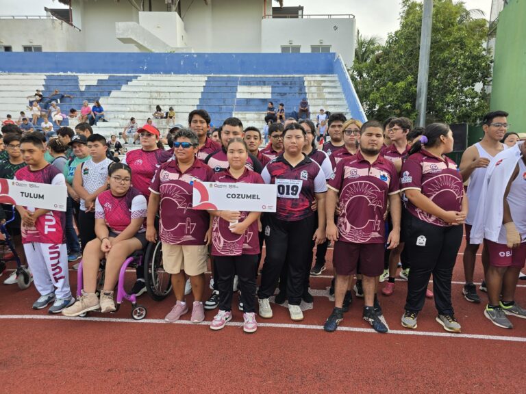Deportistas con discapacidad de Quintana Roo avanzan en la Paraolimpiada Nacional CONADE 2025