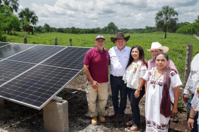 Ponen en marcha un sistema de riego solar en Yucatán