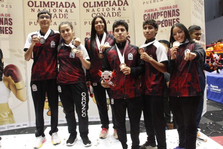Selección de Boxeo de Quintana Roo cierran Olimpiada CONADE 2025 con seis medallas