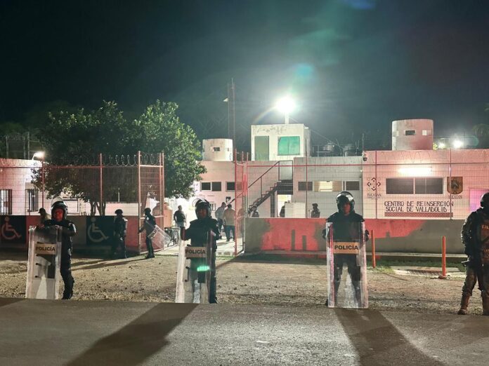 Sin incidentes, revisión preventiva en el penal de Valladolid, Yucatán