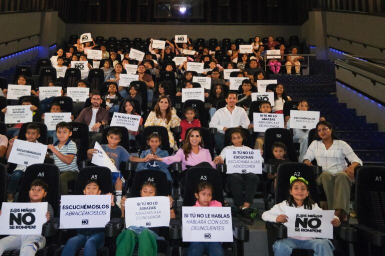 Campaña “L@s niñ@s no se rompen” llega a salas de cine de Quintana Roo