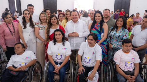 Yucatán pone en marcha el programa "Jáalk’ab" a favor de las personas con discapacidad