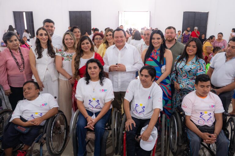 Yucatán pone en marcha el programa “Jáalk’ab” a favor de las personas con discapacidad