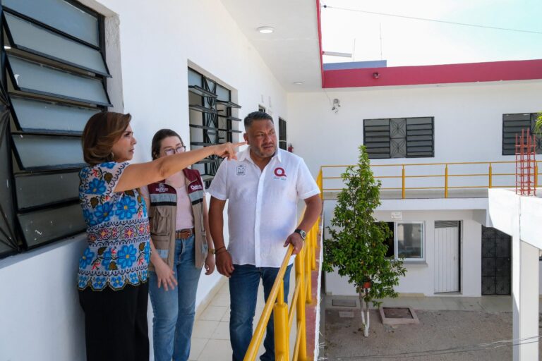 Mara Lezama busca renovar albergue estudiantil en Chetumal