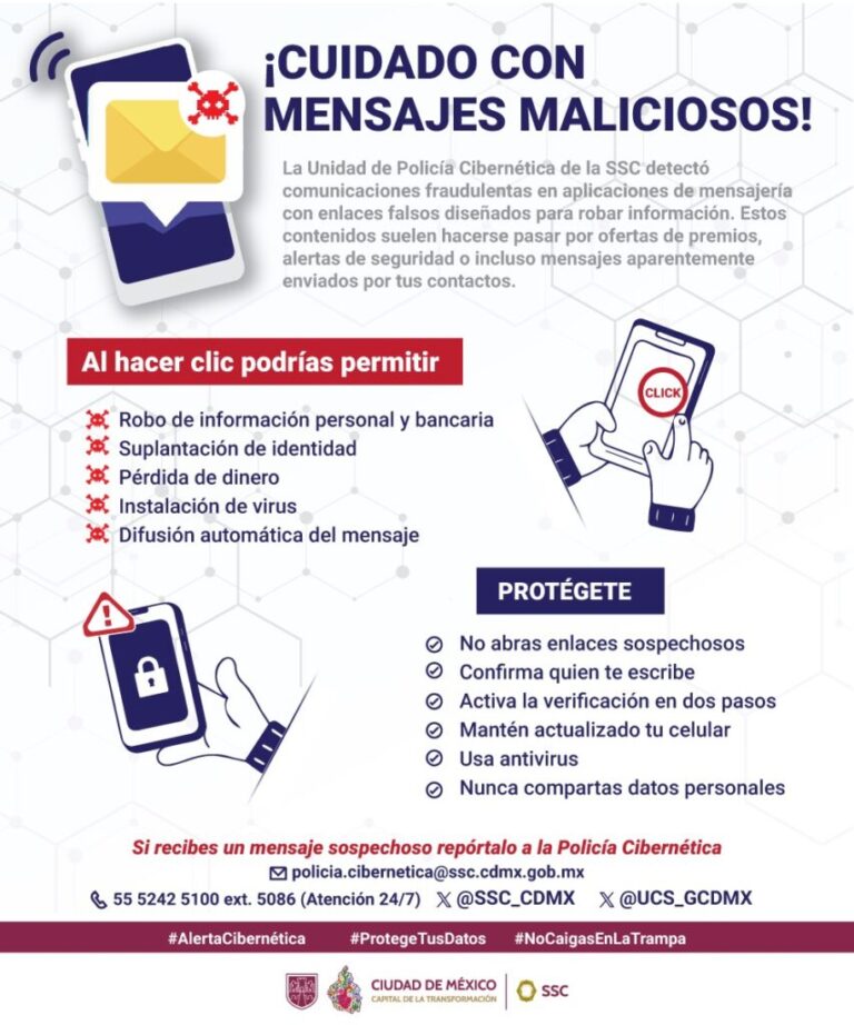 Te espían por WhatsApp y ni cuenta. Así operan los fraudes cibernéticos en México