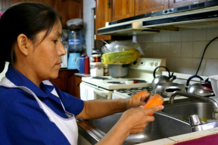 Decreto del Seguro Social excluye al 97 % de las trabajadoras del hogar