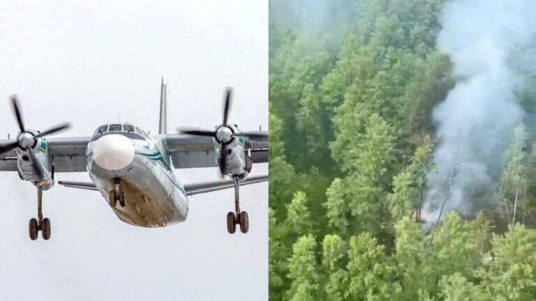 Un avión con cerca de 50 personas se estrella en Rusia; no hay sobrevivientes