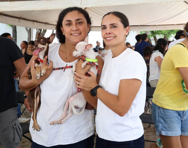 Invita Ana Paty Peralta a cuidar a las mascotas con responsabilidad