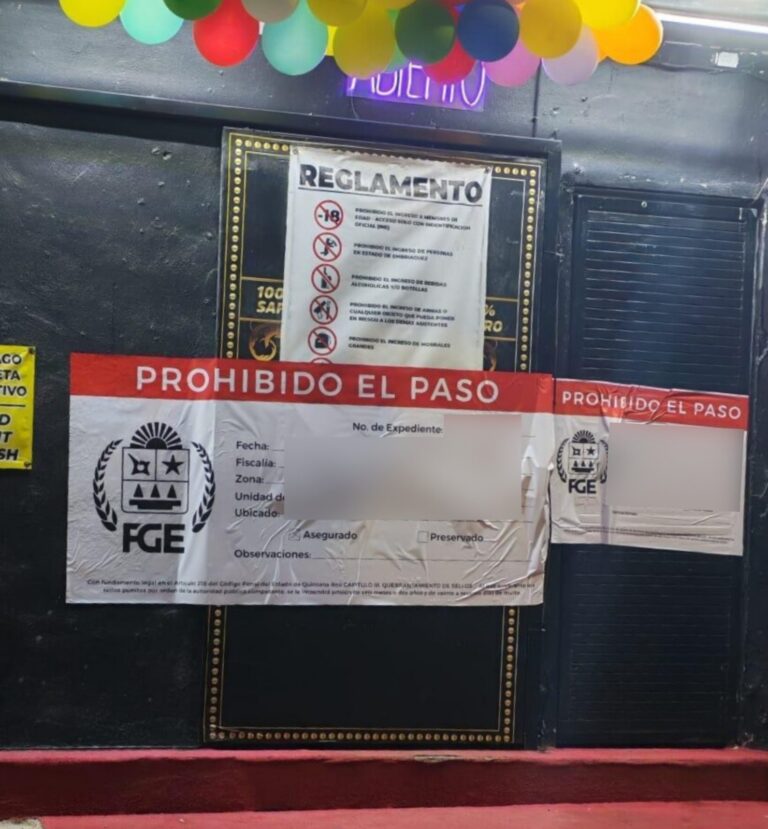 FGE Quintana Roo rescata a 15 mujeres víctimas de trata en operativo en bar de Tulum