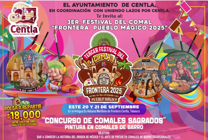 Alistan el Tercer Festival del Comal 2025