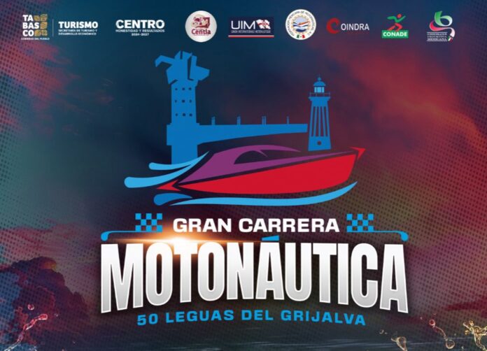 Cerca de 40 competidores se han registrado a la Gran Carrera Motonáutica ‘50 Leguas del Grijalva
