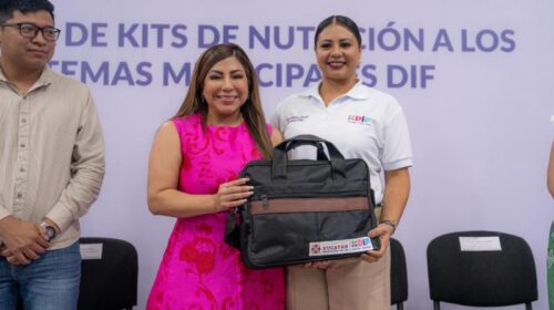 DIF Yucatán equipa a nutriólogas y nutriólogos municipales