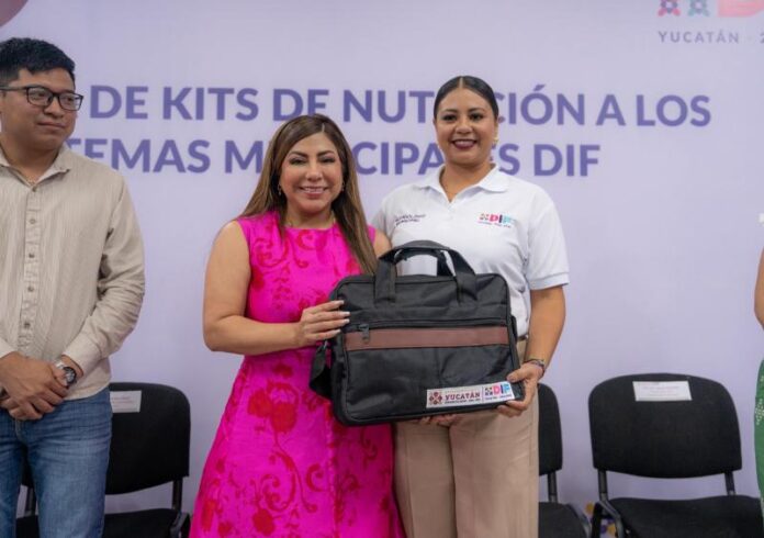 DIF Yucatán equipa a nutriólogas y nutriólogos municipales