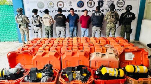Detienen a dos "piratas" tras robo a plataforma marina de Campeche