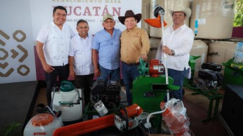 Díaz Mena respalda a productores del sur de Yucatán