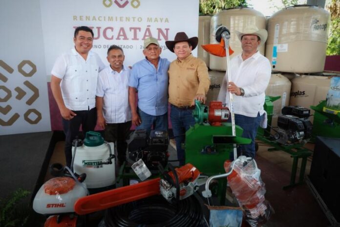 Díaz Mena respalda a productores del sur de Yucatán