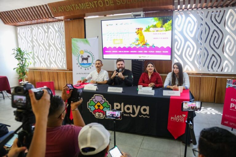 Playa del Carmen presenta el primer “Dog Beach Festival” y lanza su Ruta Pet Friendly
