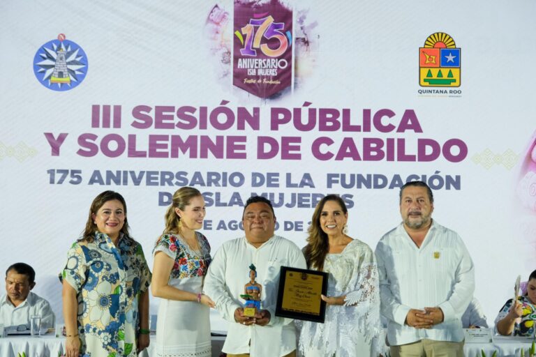 Celebran el 175 aniversario de la Fundación de Isla Mujeres