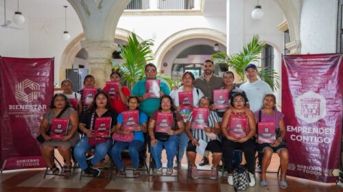 Impulsan el autoempleo en Campeche con entrega de apoyos “Emprender contigo”