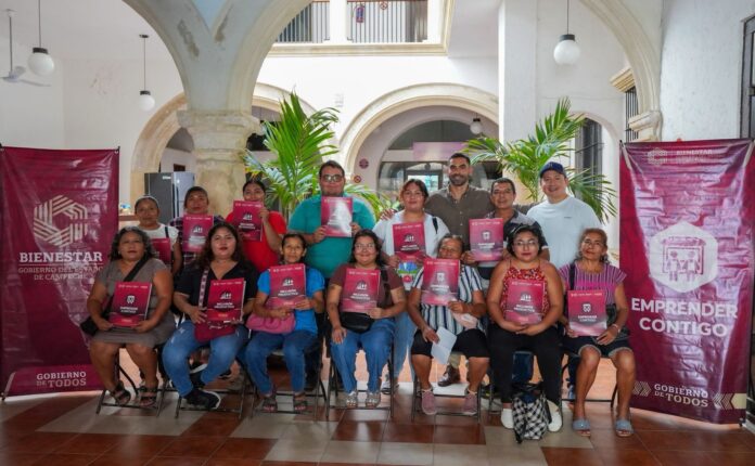 Impulsan el autoempleo en Campeche con entrega de apoyos “Emprender contigo”