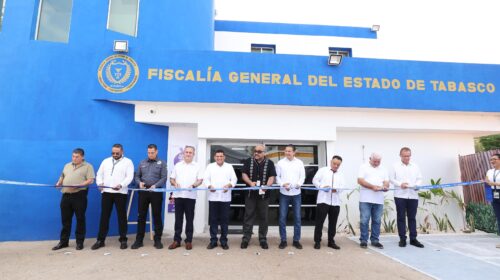 Javier May inaugura nuevo edificio de la Fiscalía General de Tabasco