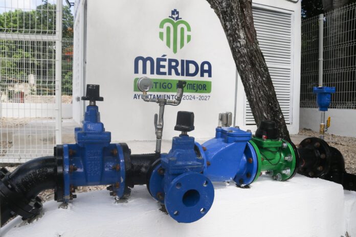 Mérida mejora el servicio de agua potable en sus comisarías